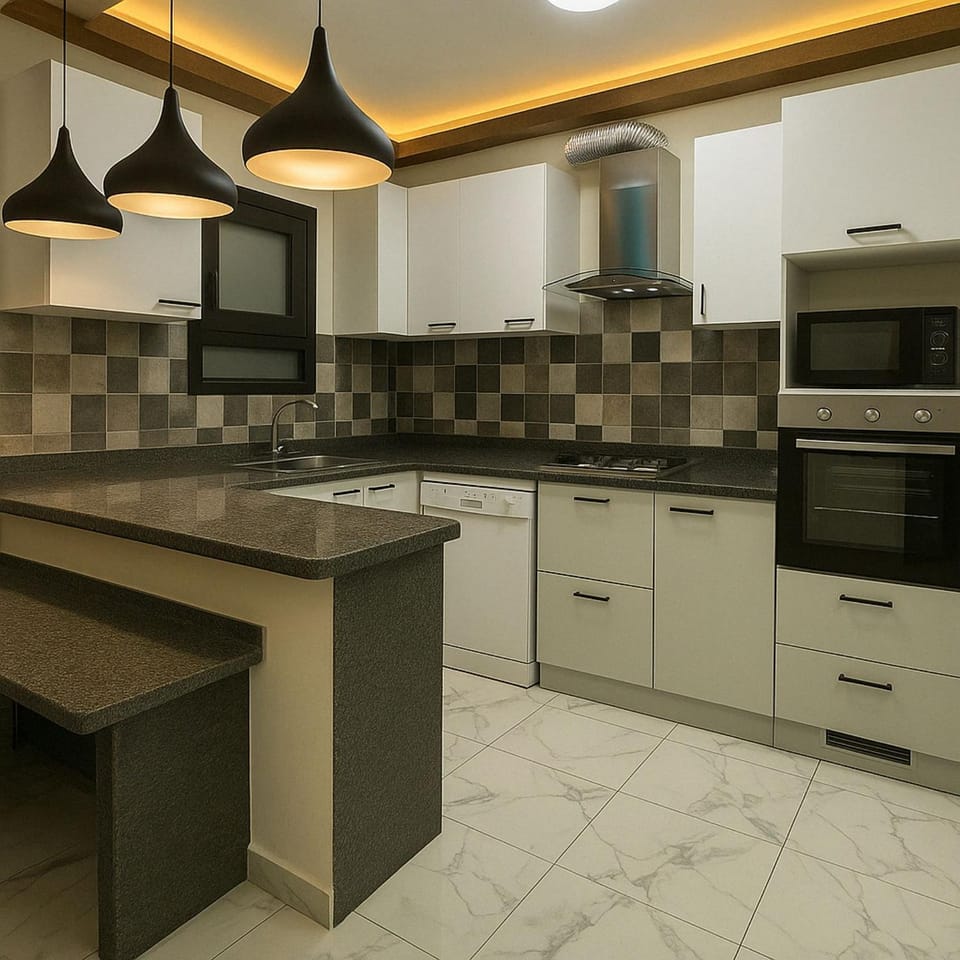 microwave, oven, kitchen