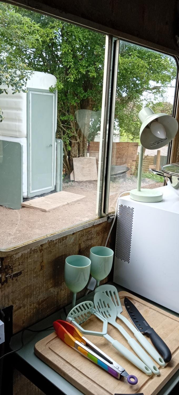 Retro caravan Luxury tent in Wyre Forest District