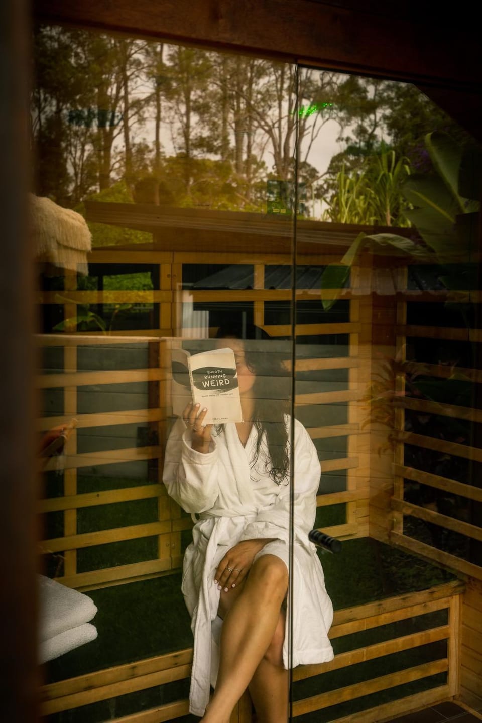 Sauna, towels