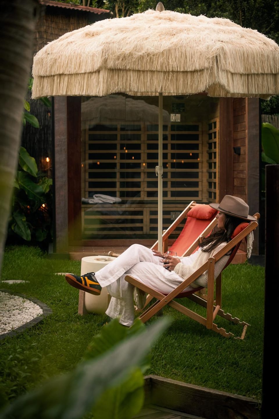 Garden, Garden view, sunbed