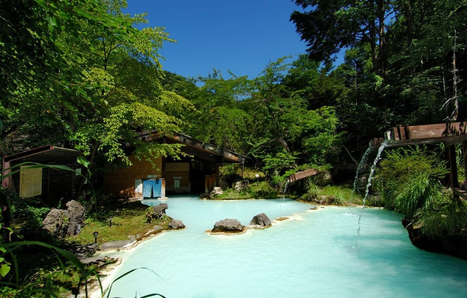Summer, Hot Spring Bath, Open Air Bath