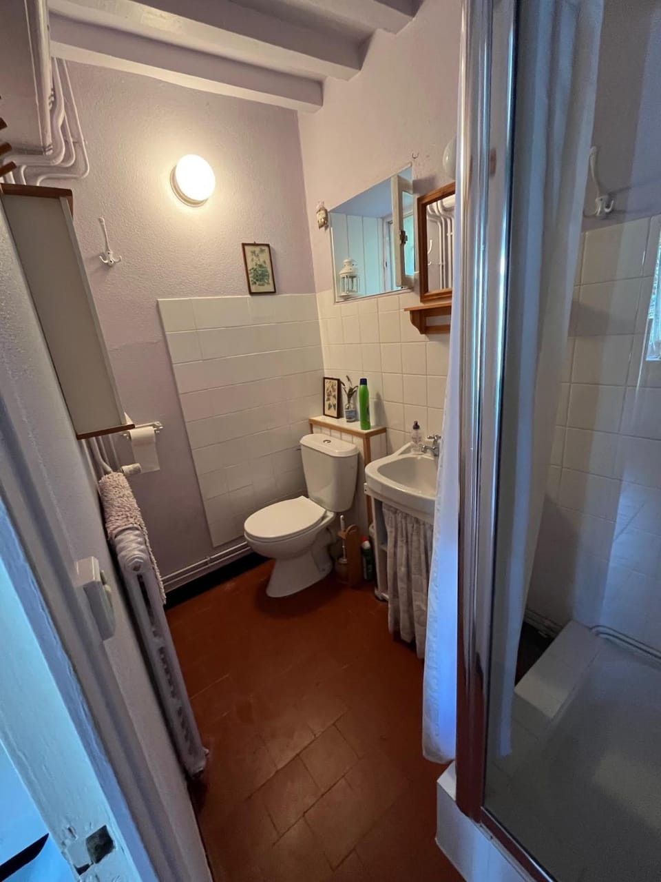 Shower, Toilet