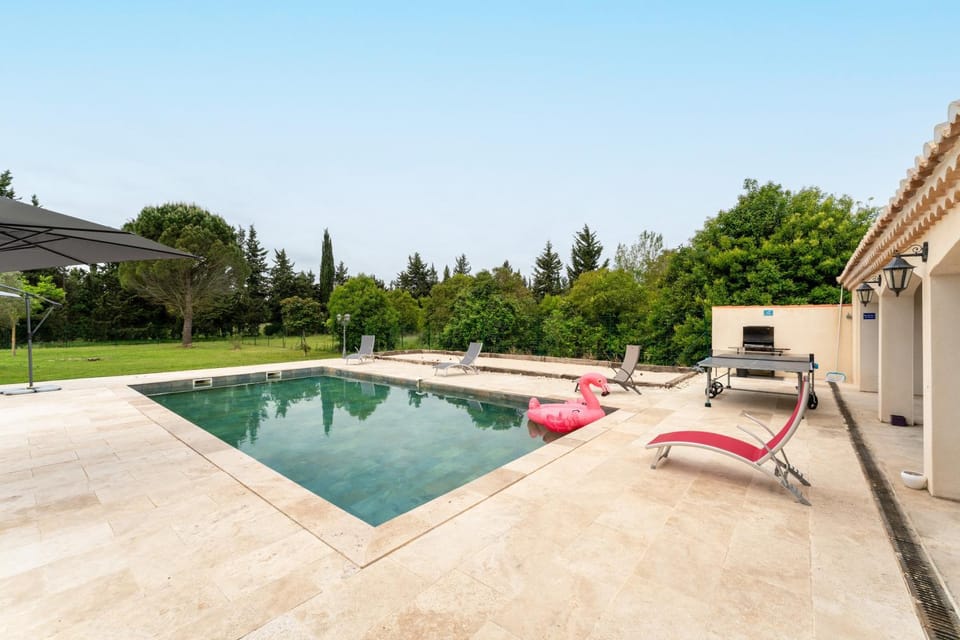 Property building, Living room, Swimming pool