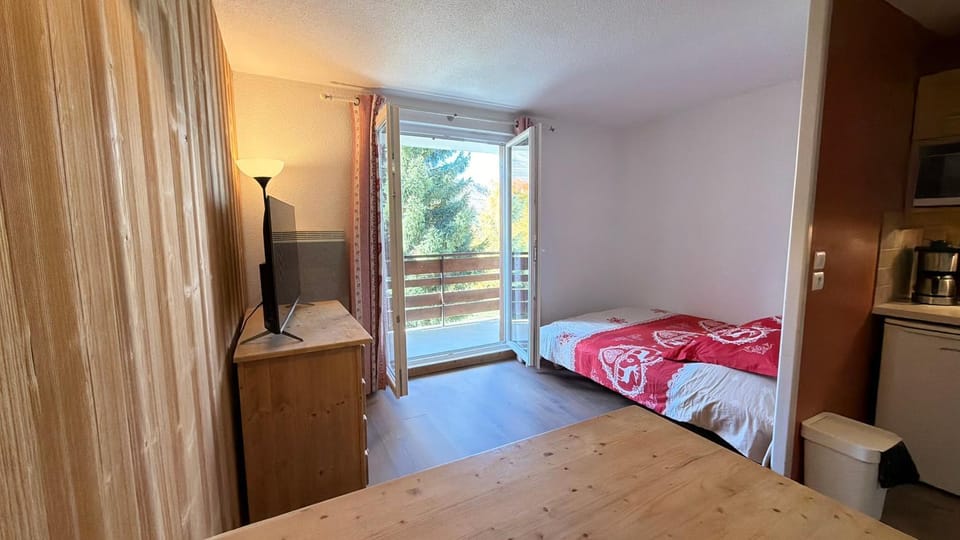 Appartement les 2 alpes 1800 départ /retour skis aux pieds Apartment in Les Deux Alpes