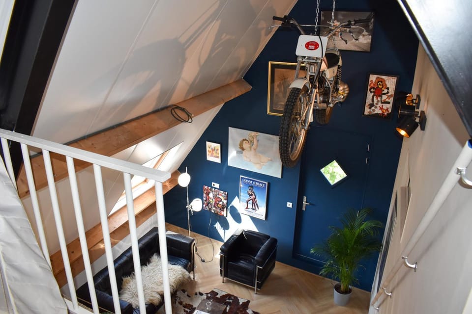 Stijlvol appartement 'Moto' in centrum Franeker. Apartment in Friesland, Netherlands