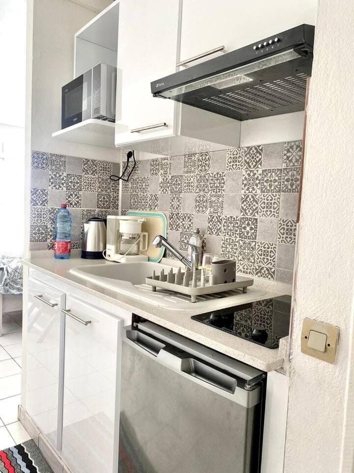 Apt T1,bien situé Anse Mitan Trois Ilets Apartment in Les Trois-Îlets