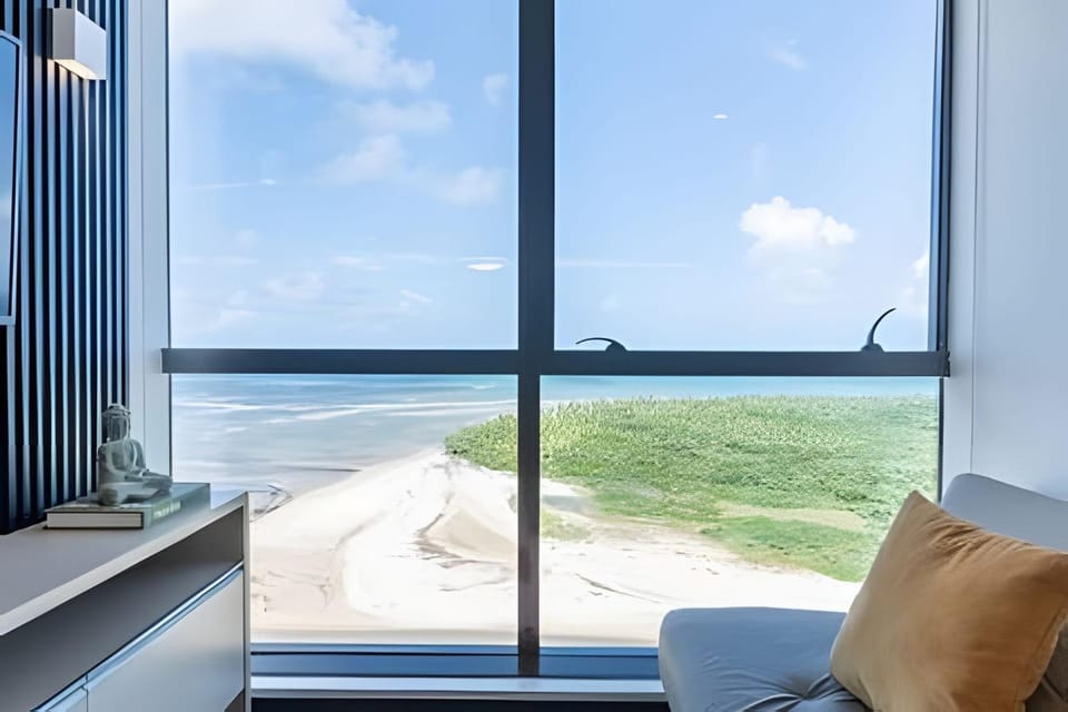 Natural landscape, Living room, Beach, Sea view