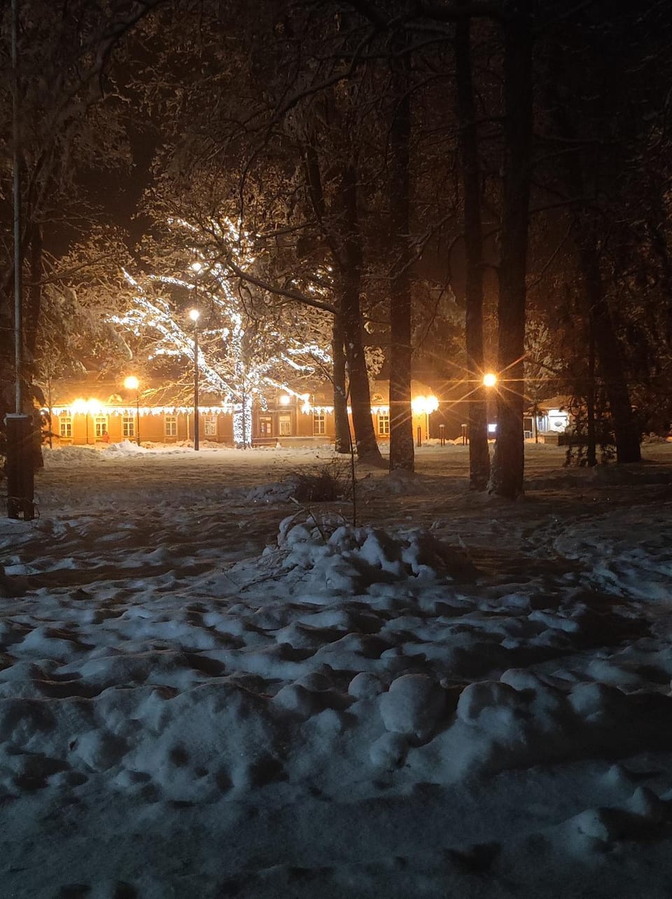Winter, Street view