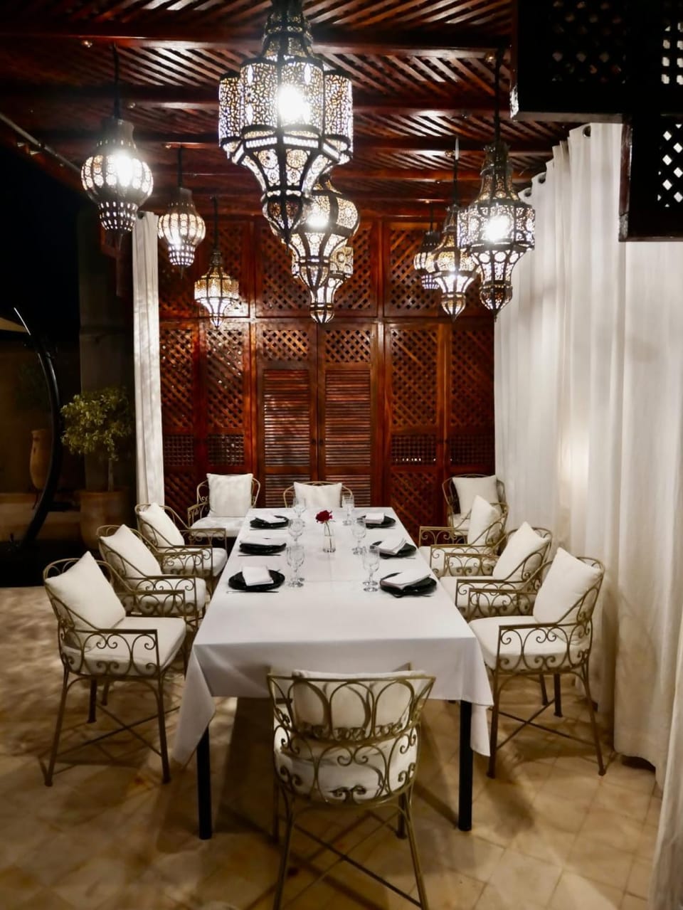 Dining area