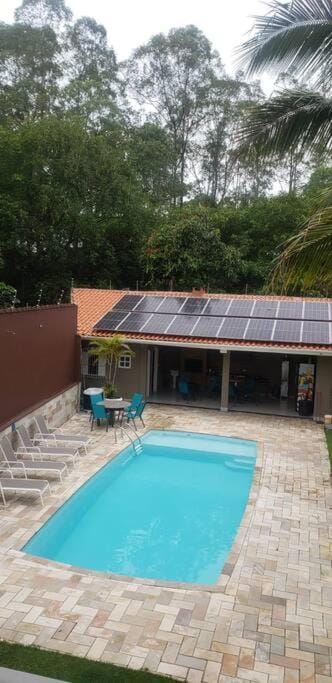 Pool view, Swimming pool, sunbed