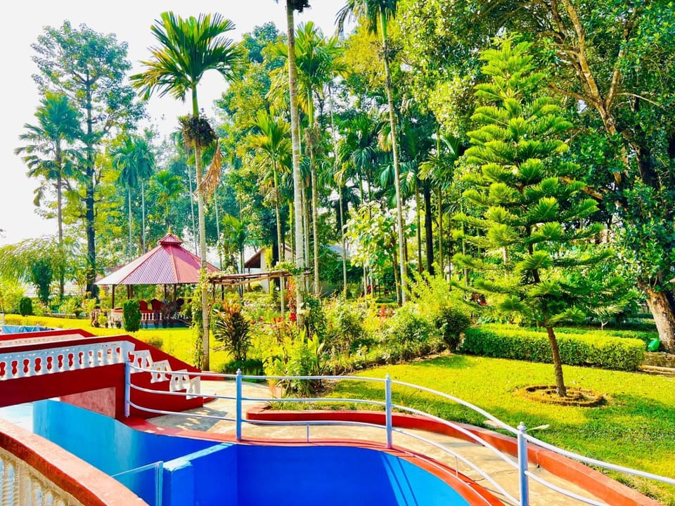 Garden, Pool view