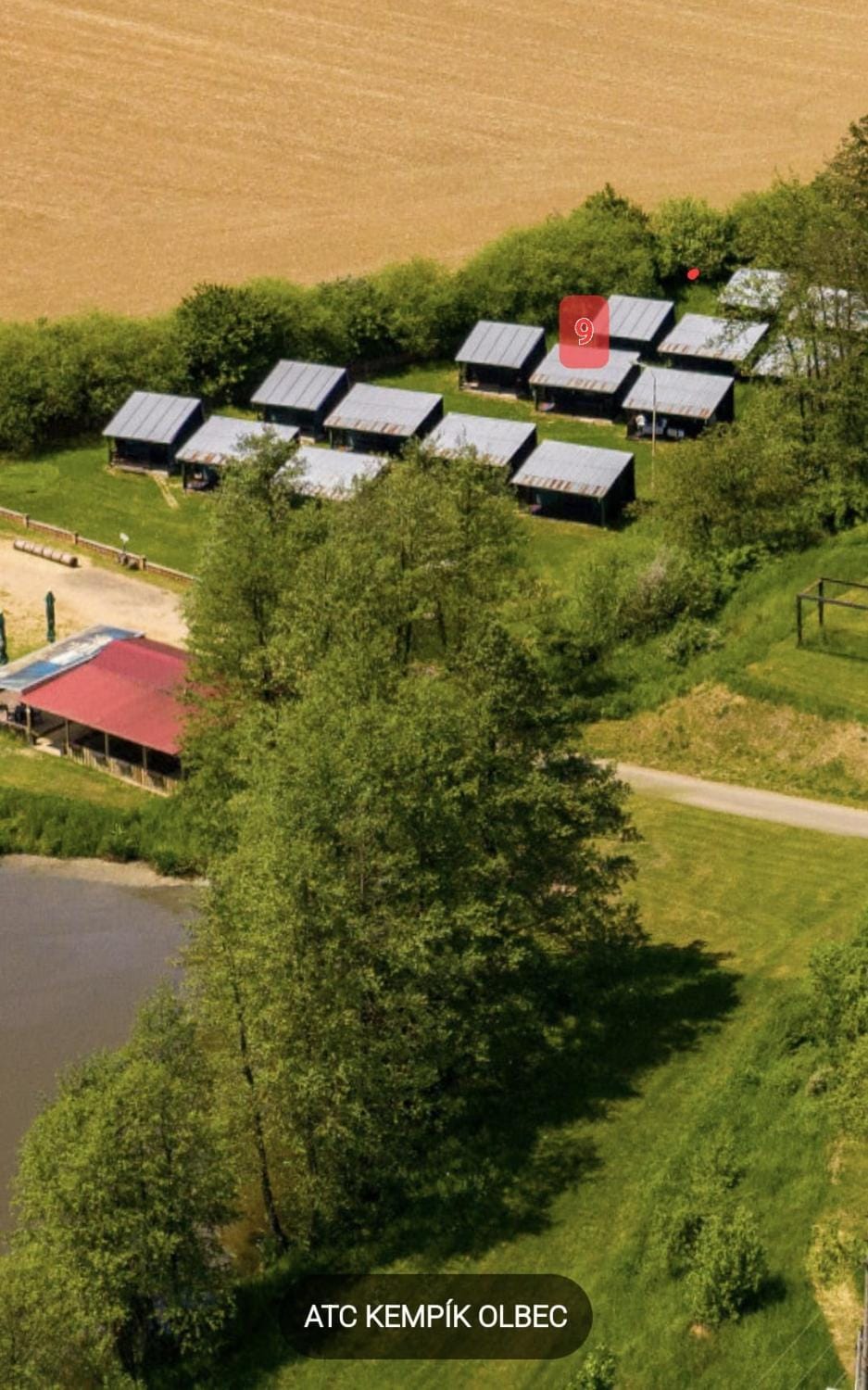Chatky Kempík Campground/ 
RV Resort in South Moravian Region