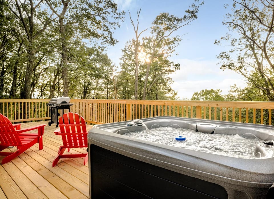 Day, Natural landscape, Hot Tub