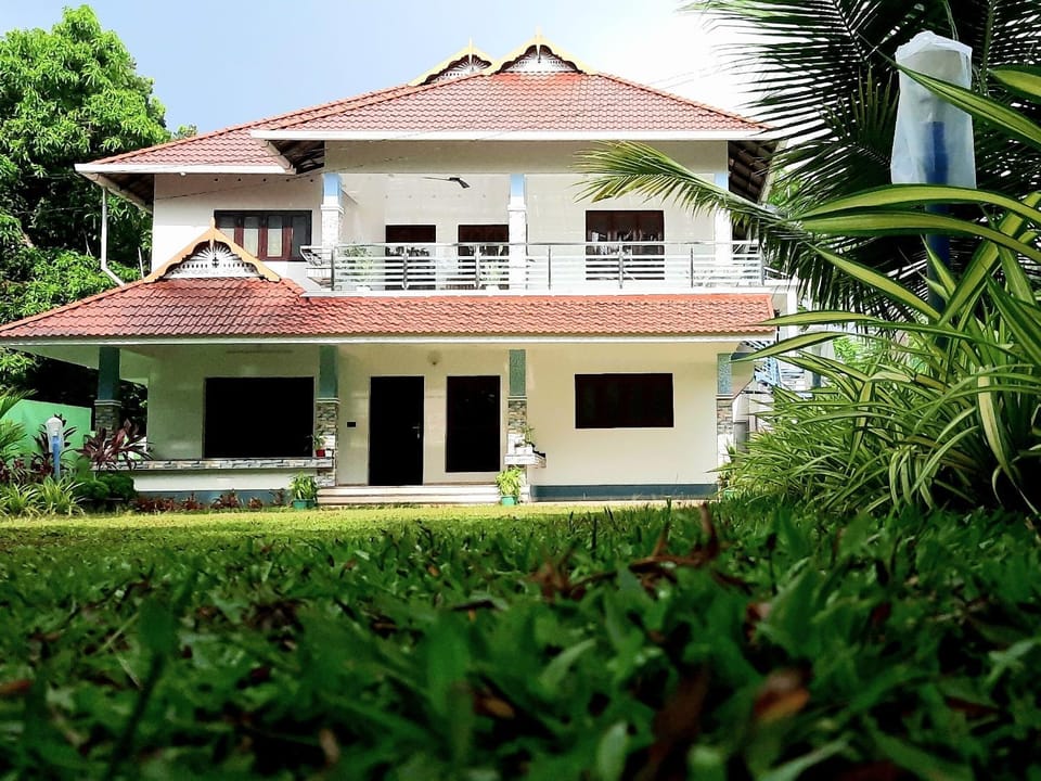 Property building, Garden view
