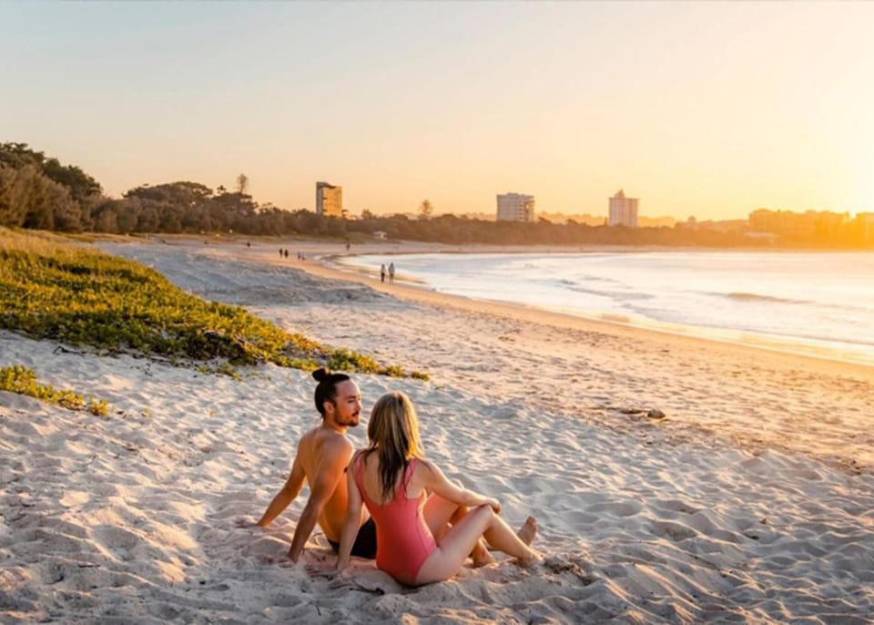 Natural landscape, Beach, Sea view, Sunset
