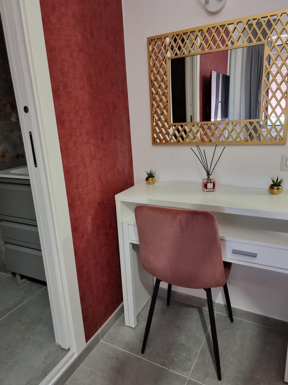 Seating area, hair dresser