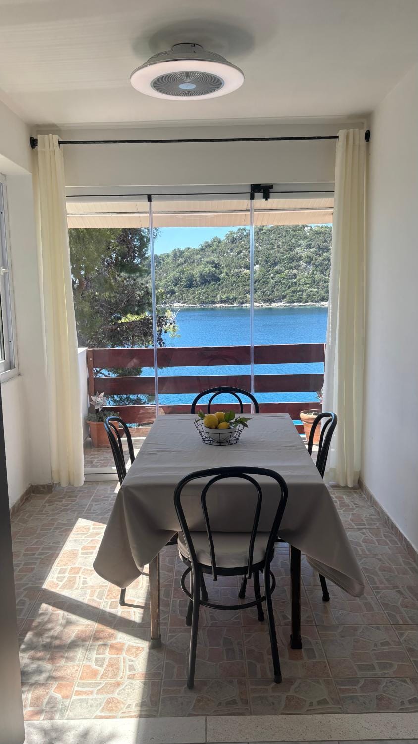 View (from property/room), Balcony/Terrace, Dining area