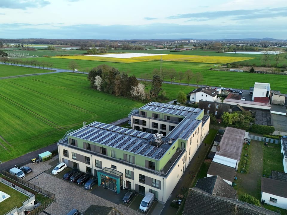Property building, Natural landscape, Bird's eye view