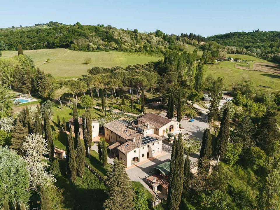 Property building, Bird's eye view, Garden view