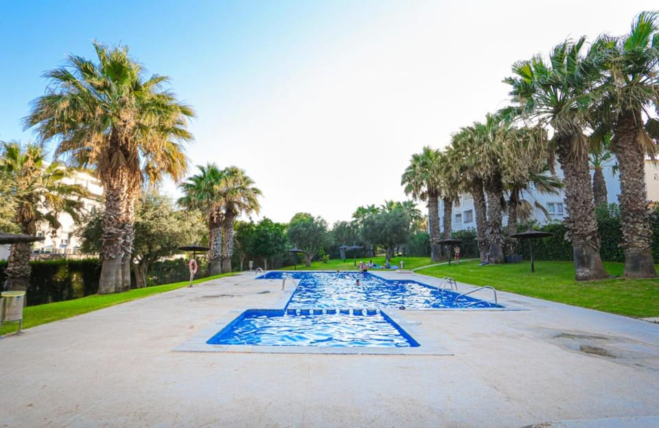Natural landscape, Garden, Garden, Garden view, Pool view, Swimming pool, Swimming pool