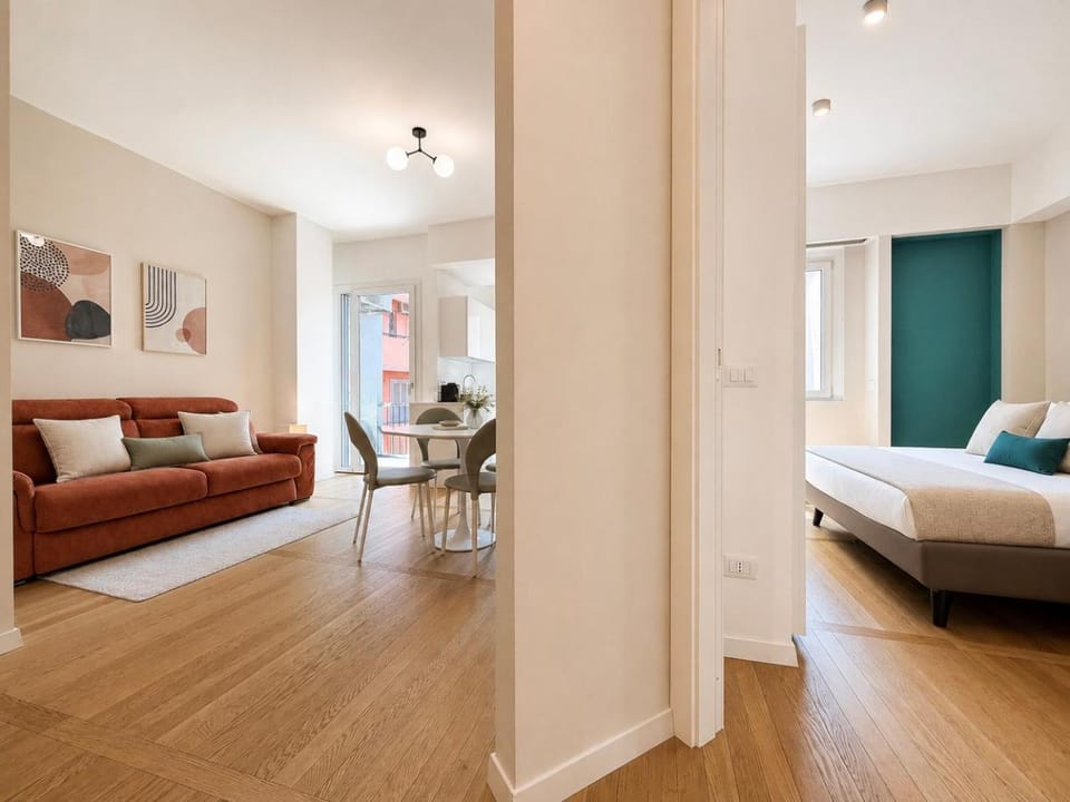 Bed, Living room