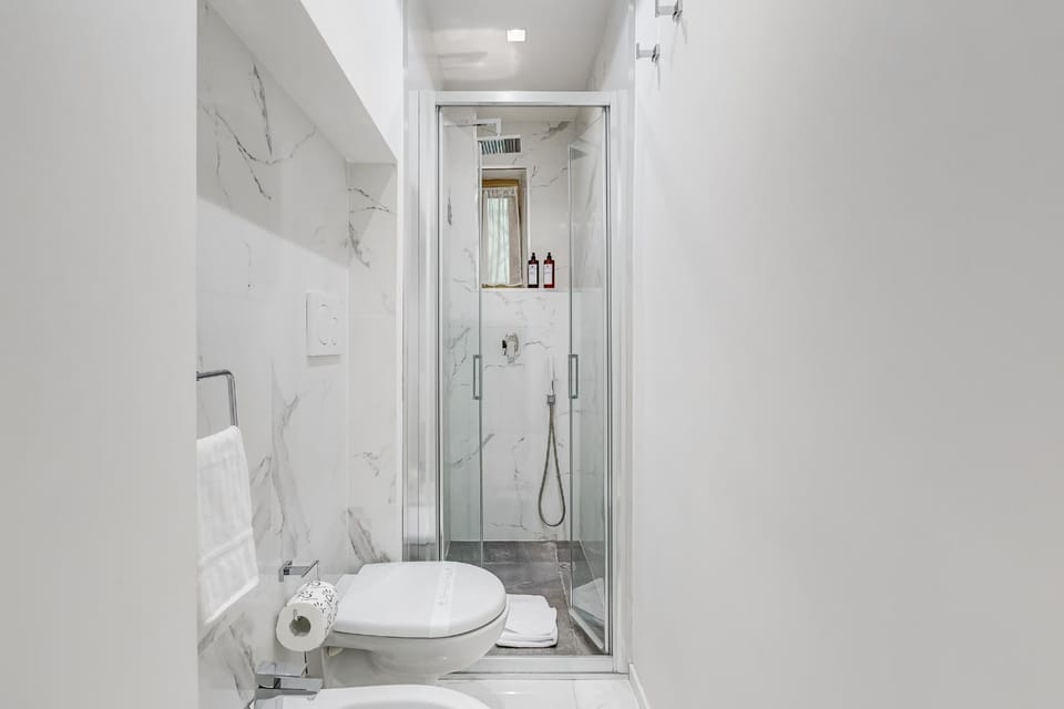 Shower, Toilet, Bathroom, bidet, towels