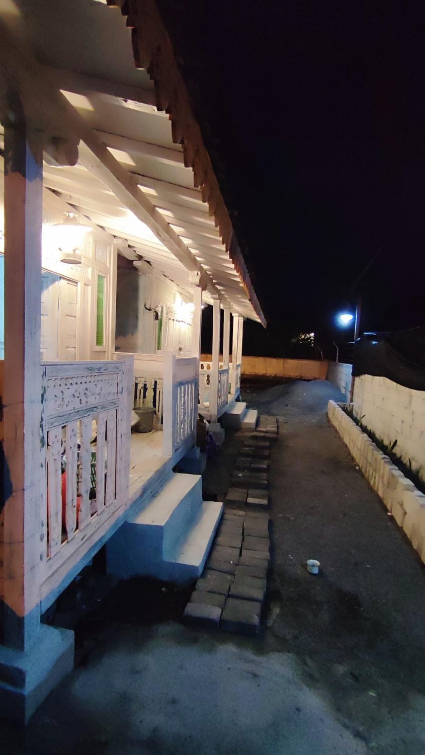 Night, View (from property/room), Balcony/Terrace, Seating area