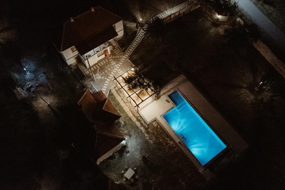 Bird's eye view, Pool view, Swimming pool, sunbed