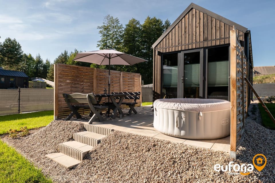 Euforia Górzno - nowoczesne domki nad jeziorem z sauną, balią, jacuzzi House in Masovian Voivodeship