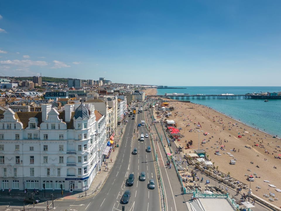 Property building, Beach, Street view