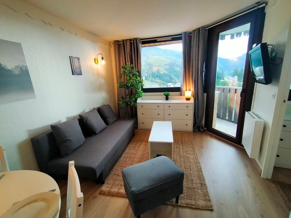 Avoriaz - Appartement cosy 4 pers, balcon et wifi - FR-1-633-73 Apartment in Avoriaz