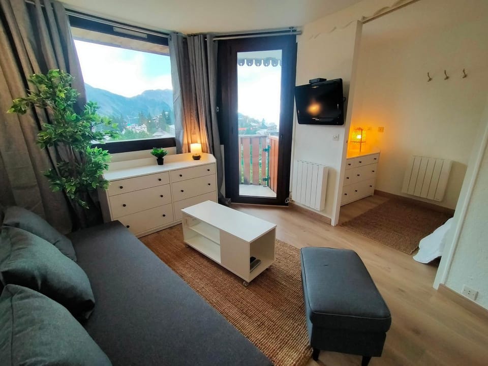 Avoriaz - Appartement cosy 4 pers, balcon et wifi - FR-1-633-73 Apartment in Avoriaz