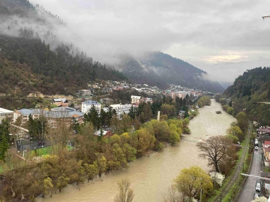 Spring, Natural landscape, Mountain view, River view