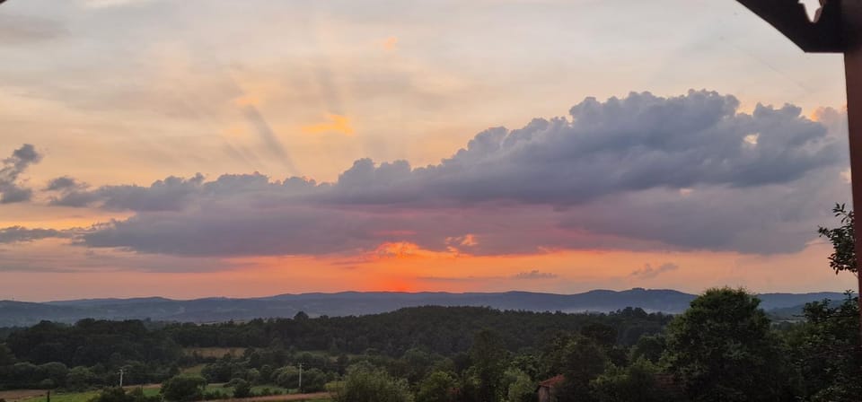 Natural landscape, Sunset