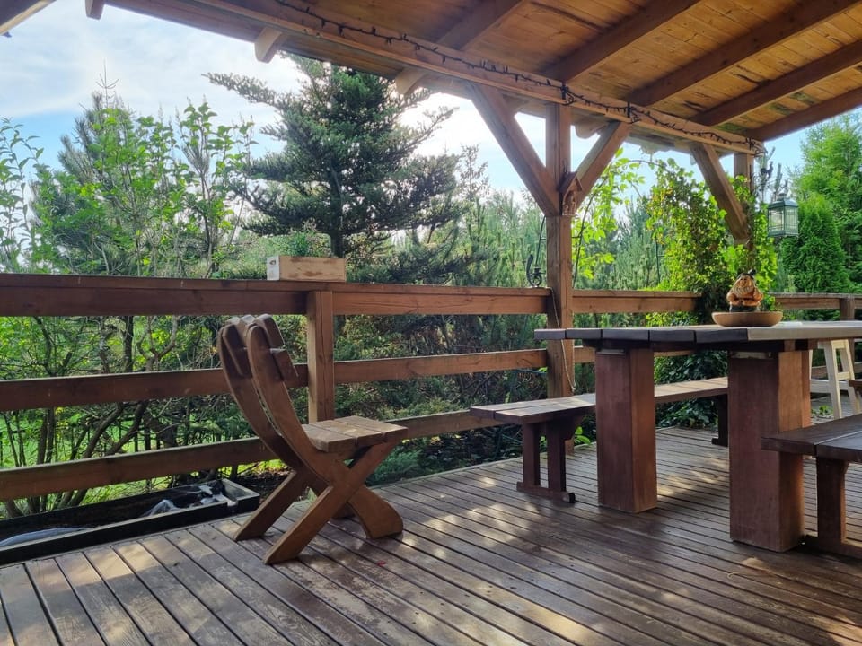 Natural landscape, Garden, Balcony/Terrace, Dining area, Garden view