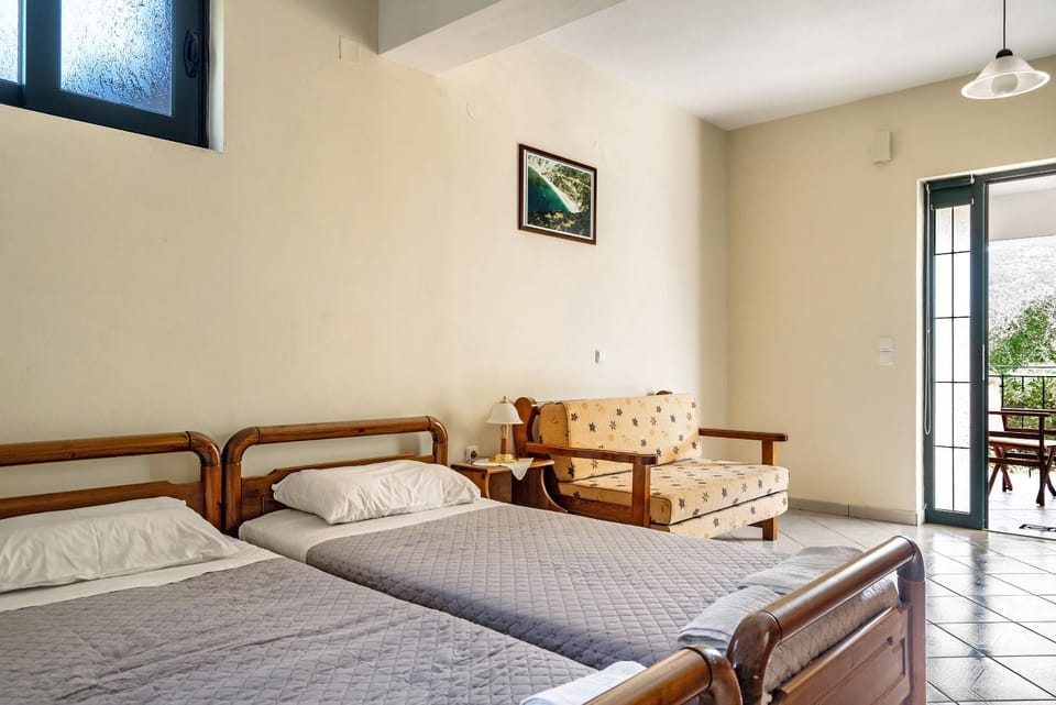 Property building, Living room, Bedroom