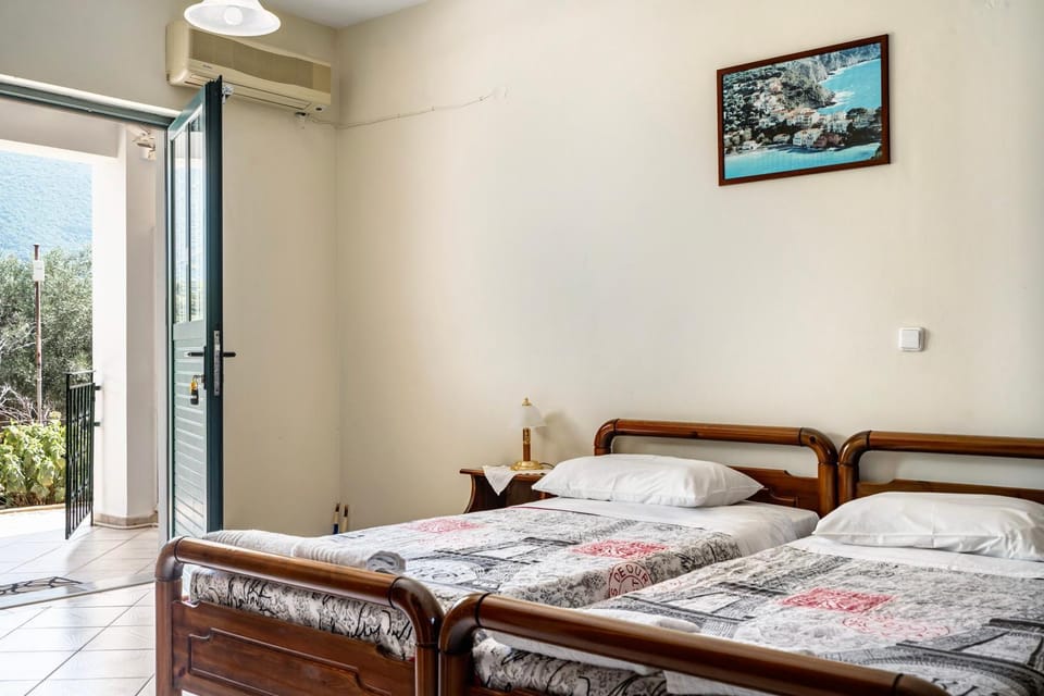 Property building, Living room, Bedroom
