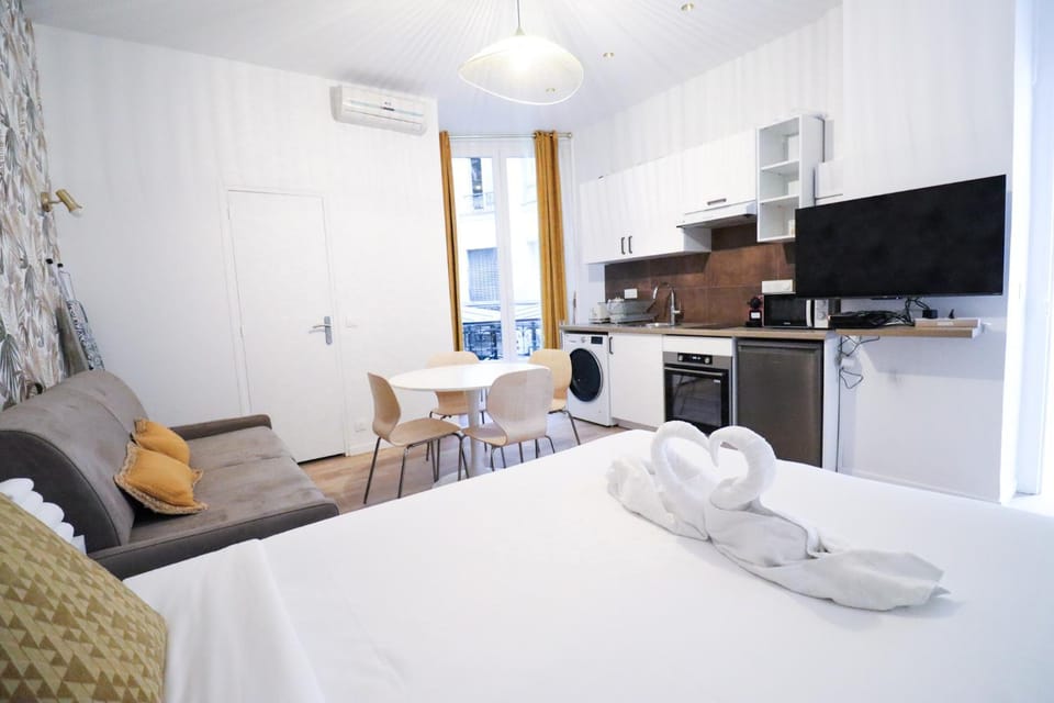 Studio 4pers#Opera# Musée du Louvre# Place Vendôme#AC Apartment in Paris