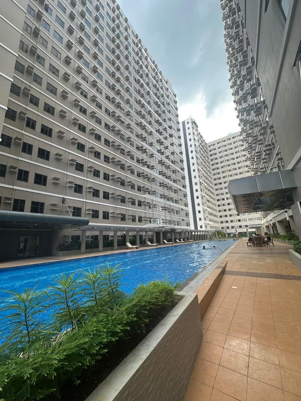 Property building, Pool view, Swimming pool
