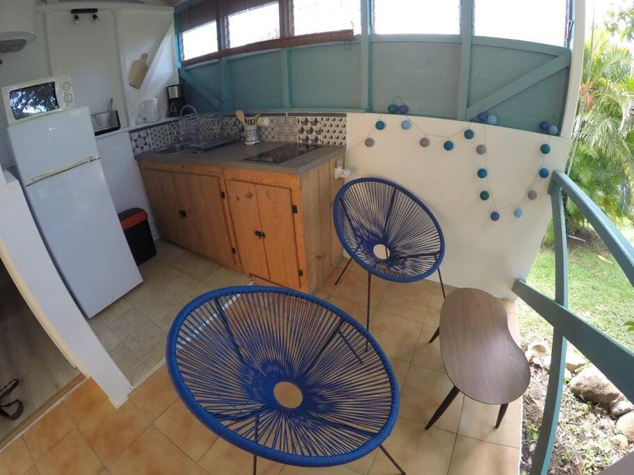 Bungalow Mabouya avec piscine House in Bouillante