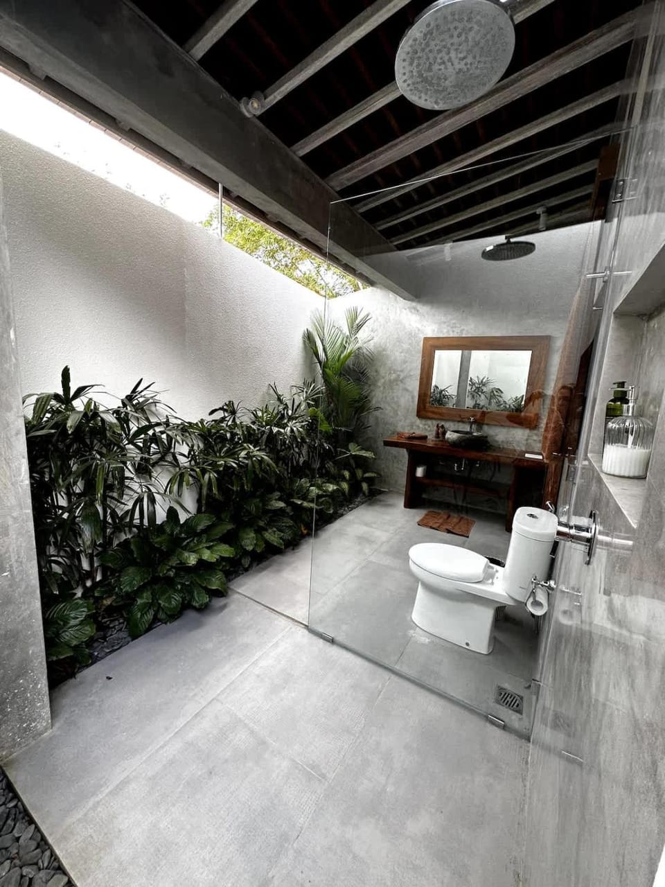 Toilet, Bathroom, Living room, Seating area