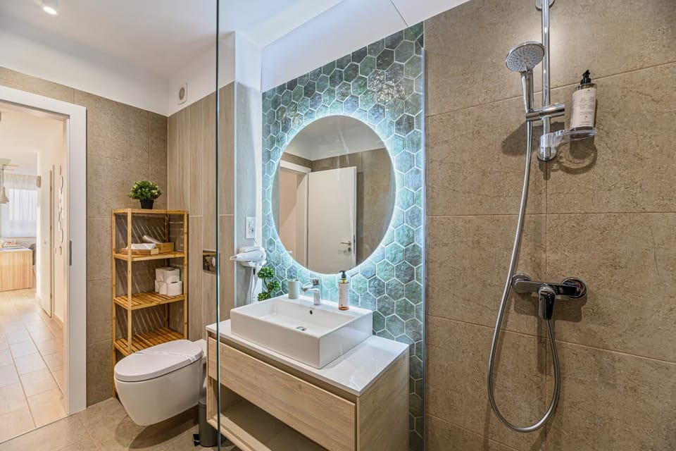 Shower, Toilet