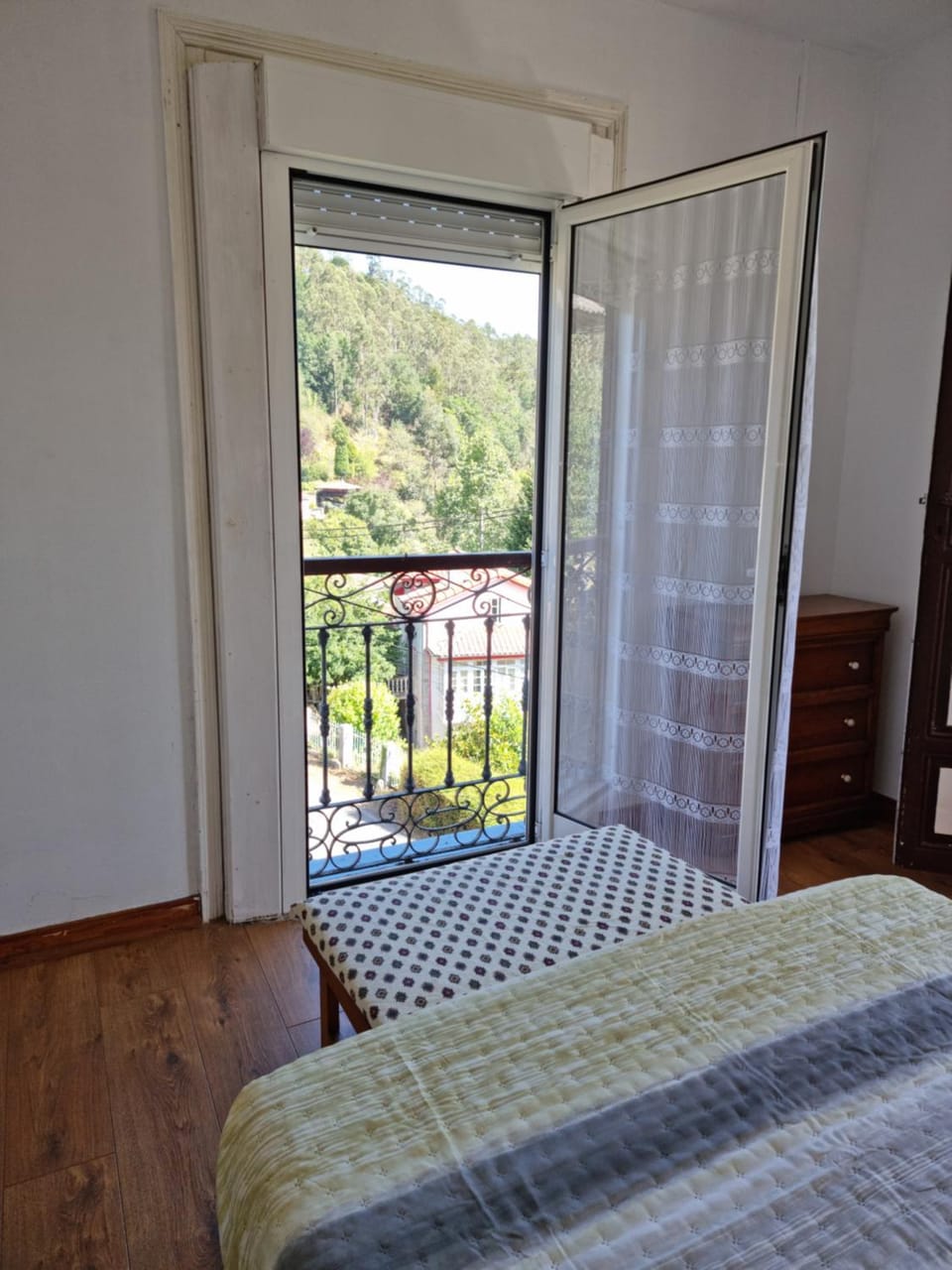 Bed, View (from property/room), Balcony/Terrace, Photo of the whole room, Bedroom