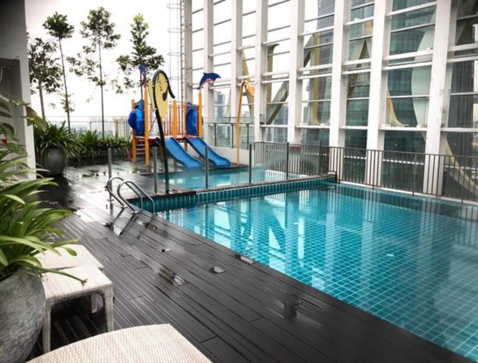 Pool view, Swimming pool