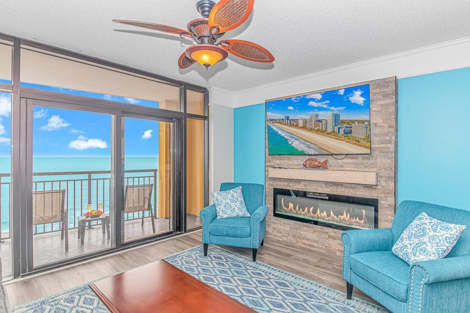Stunning Double Balcony- Oceanfront 2 Bedroom, 2 Bath- Anderson Ocean Club 905 House in Myrtle Beach