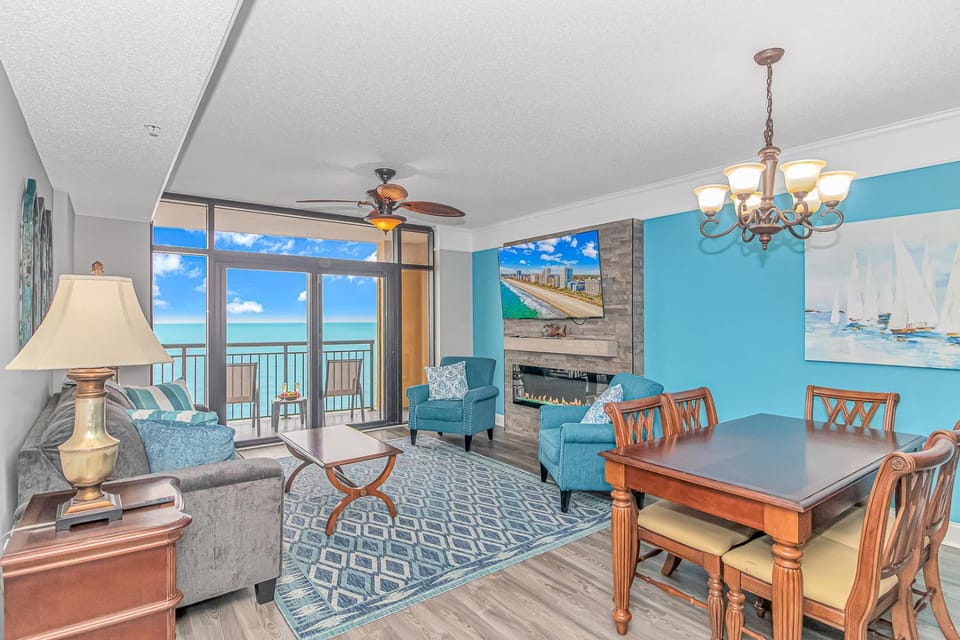 Stunning Double Balcony- Oceanfront 2 Bedroom, 2 Bath- Anderson Ocean Club 905 House in Myrtle Beach