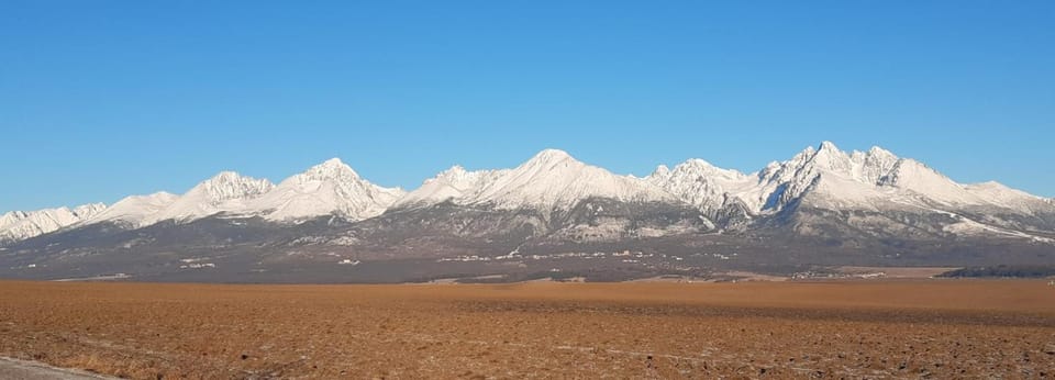 Nearby landmark, Winter, Mountain view