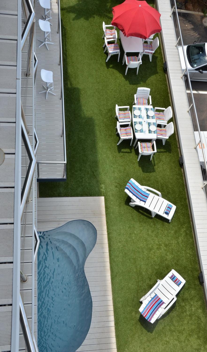 Balcony/Terrace, Pool view