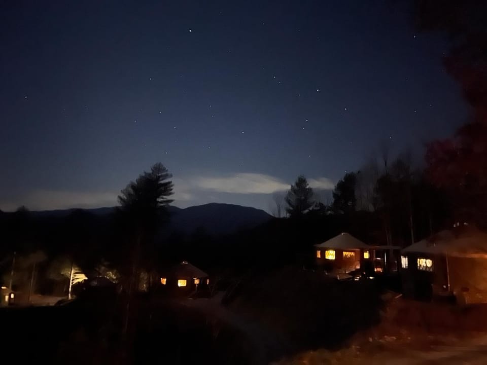 Fontana @ Sky Ridge Yurts Luxury tent in North Carolina