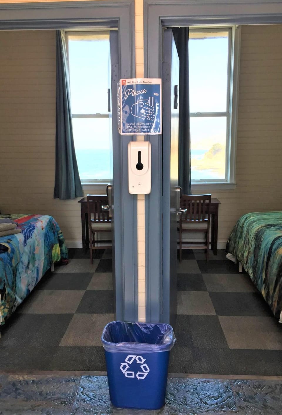 Bedroom, Sea view